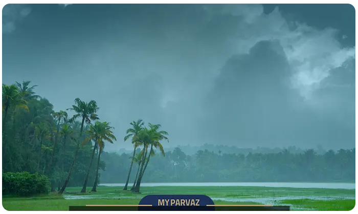 Maldives monsoon rains